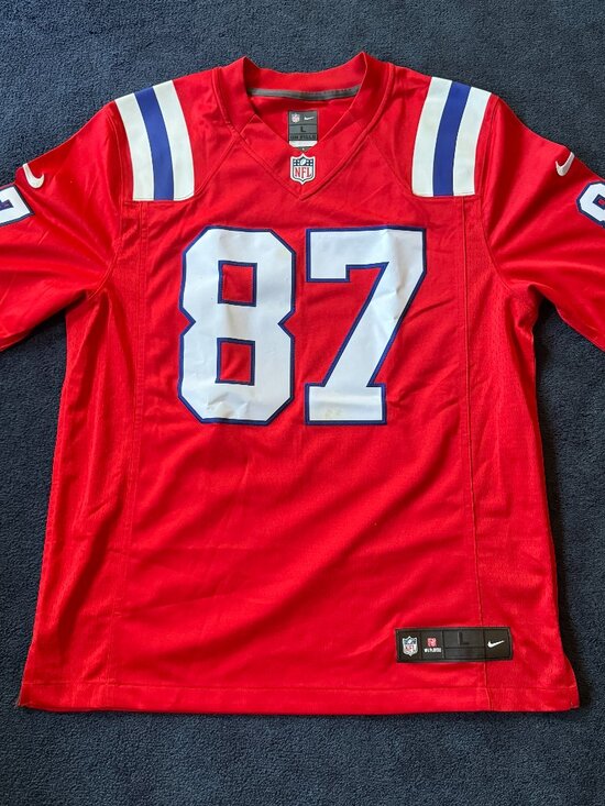 NFL Other - Rob Gronkowski #87 Jersey | New England Patriots Red NFL Jersey | Fan Gear